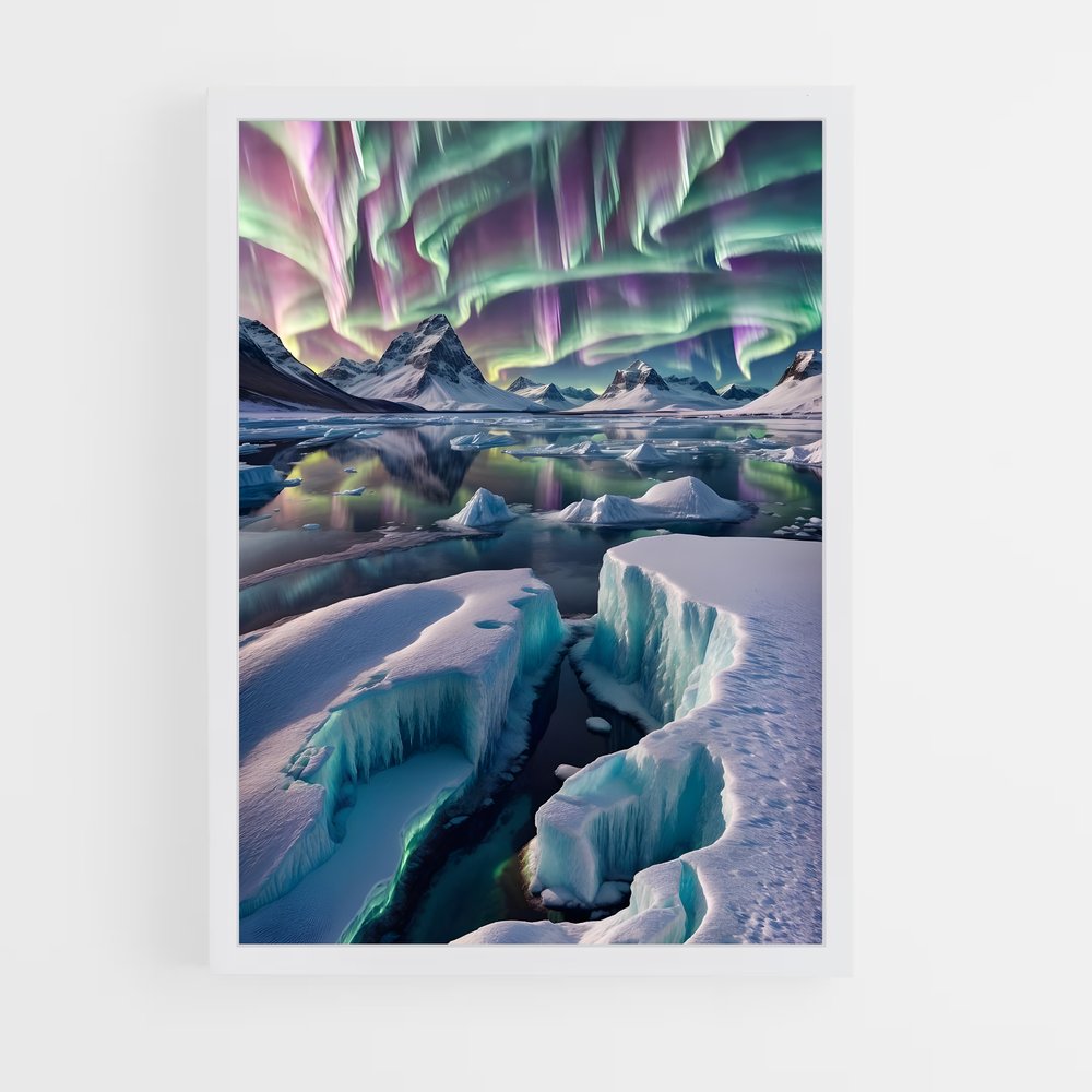Poster Australis Aurora captivante – affiche Univers (vue 3)